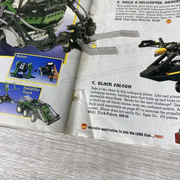 Lego Holiday Magic Catalog Shop-At-Home 1997 Vintage 75 New Sets Aliens Ephemera - Picture 8 of 8